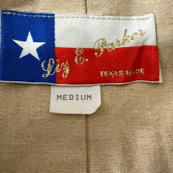 Vintage Liz E Parker Co Parker Western Fringe Top Medium Made in USA - Picture 11 of 12